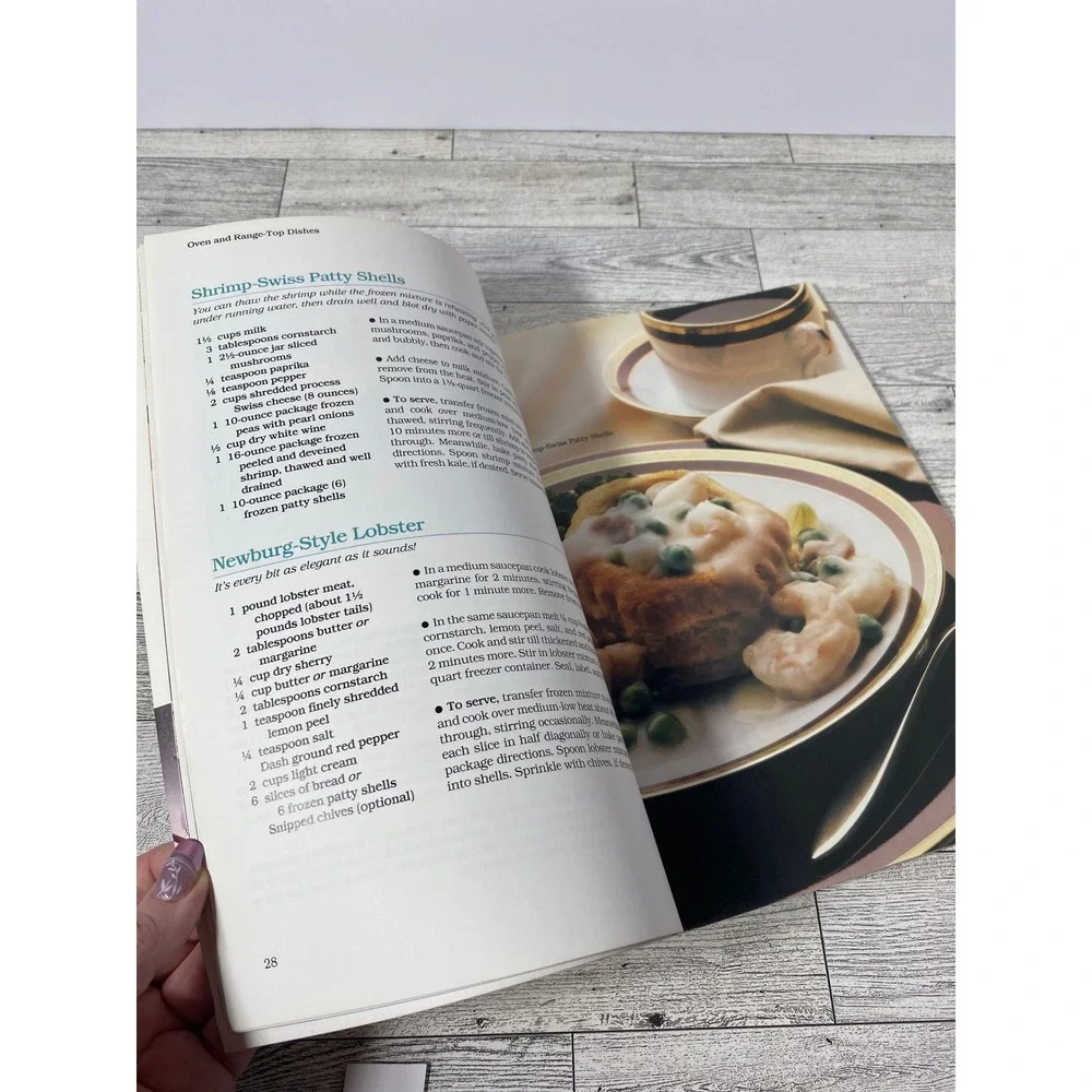 Better Homes and Gardens Fix & Freeze Cookbook Recipes Meal Prep Storage 1988 SC